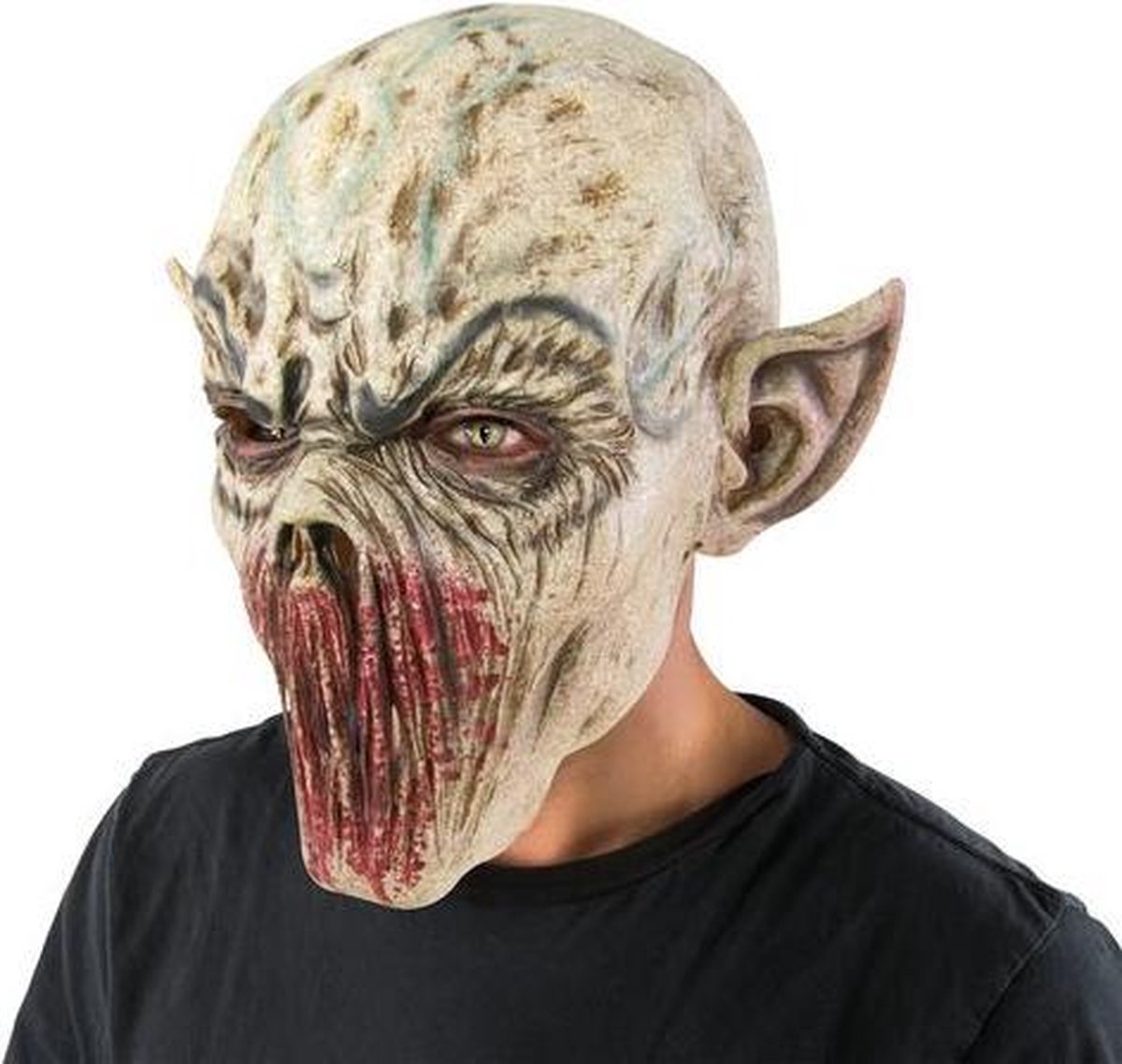 Halloweenmasker Demon zonder Mond